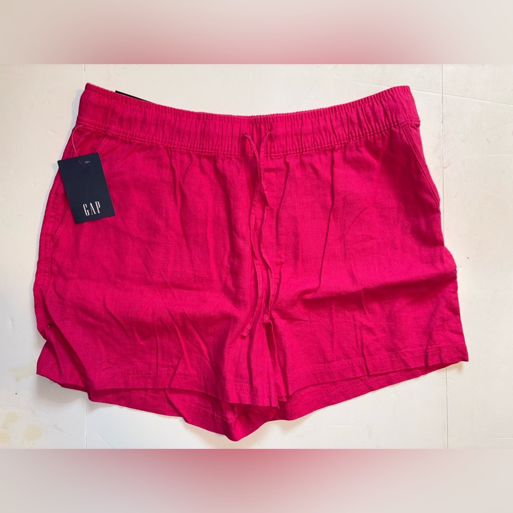NWT Gap linen blend shorts size XL